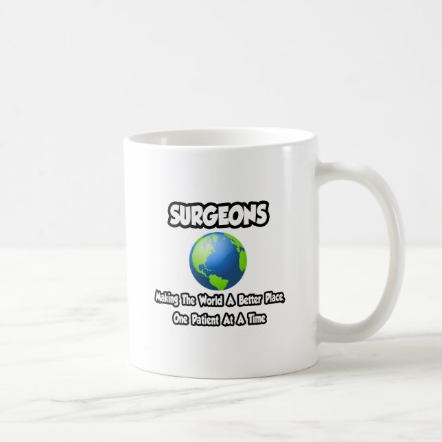 Surgeons...Making the World a Better Place Coffee Mug (Right)