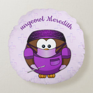 surgeowl girl - pillow