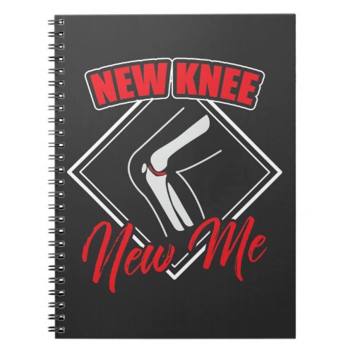 Surgery Recover Quote Knee Operation Get Well Gift Notebook