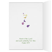 Surgery Recovery, Teddy Bear & Flowers Gell Cards (Inside (Left))