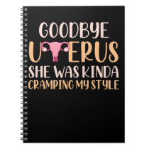 Surgery Uterus Removal Hysterectomy Recovery Notebook
