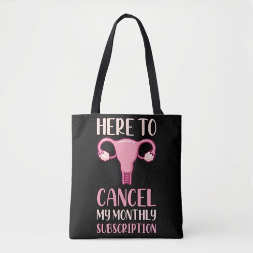 Surgery Uterus Removal Hysterectomy Recovery Tote Bag