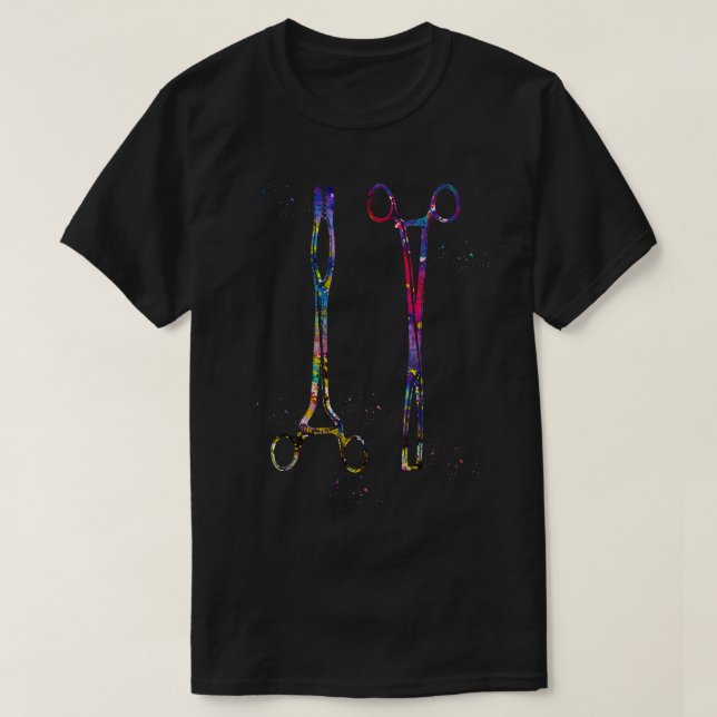 Surgical forceps T-Shirt (Design Front)