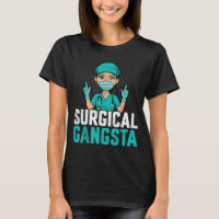 Surgical Gangsta Surgical Tech Technologist Scrub