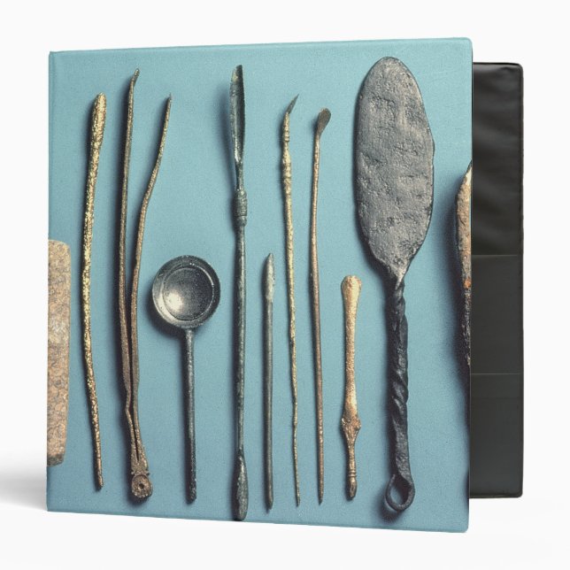 Surgical instruments 3 ring binder (Front/Inside)