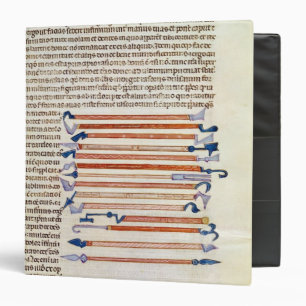 Surgical instruments from a treatise 3 ring binder