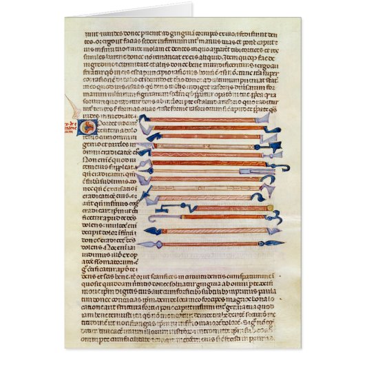 Surgical instruments from a treatise cards (Front)
