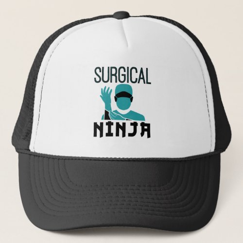 Surgical Ninja Scrub Tech Technologist Trucker Hat