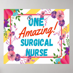 Surgical Nurse Appreciation Gift Idea Poster