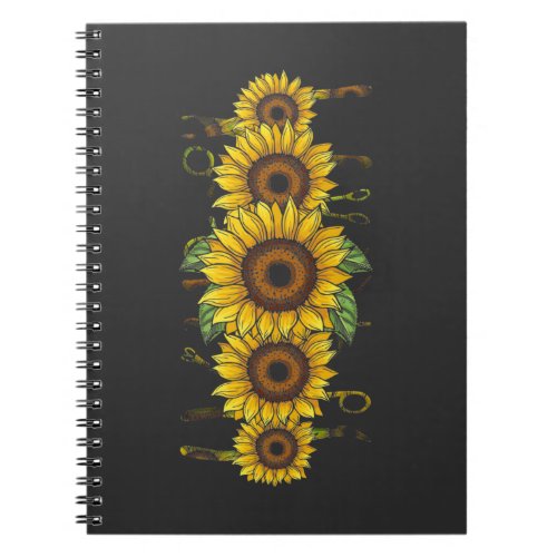 Surgical Scrub Surgeon Sunflower Surgery Nurse Notebook