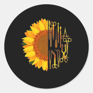 Surgical Scrub Tech Surgeon Surgery Classic Round Sticker
