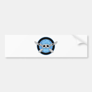 Surgical Skull Bumper Sticker