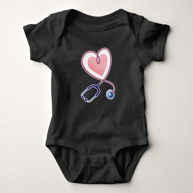 Surgical Tech Baby Bodysuit (Front)