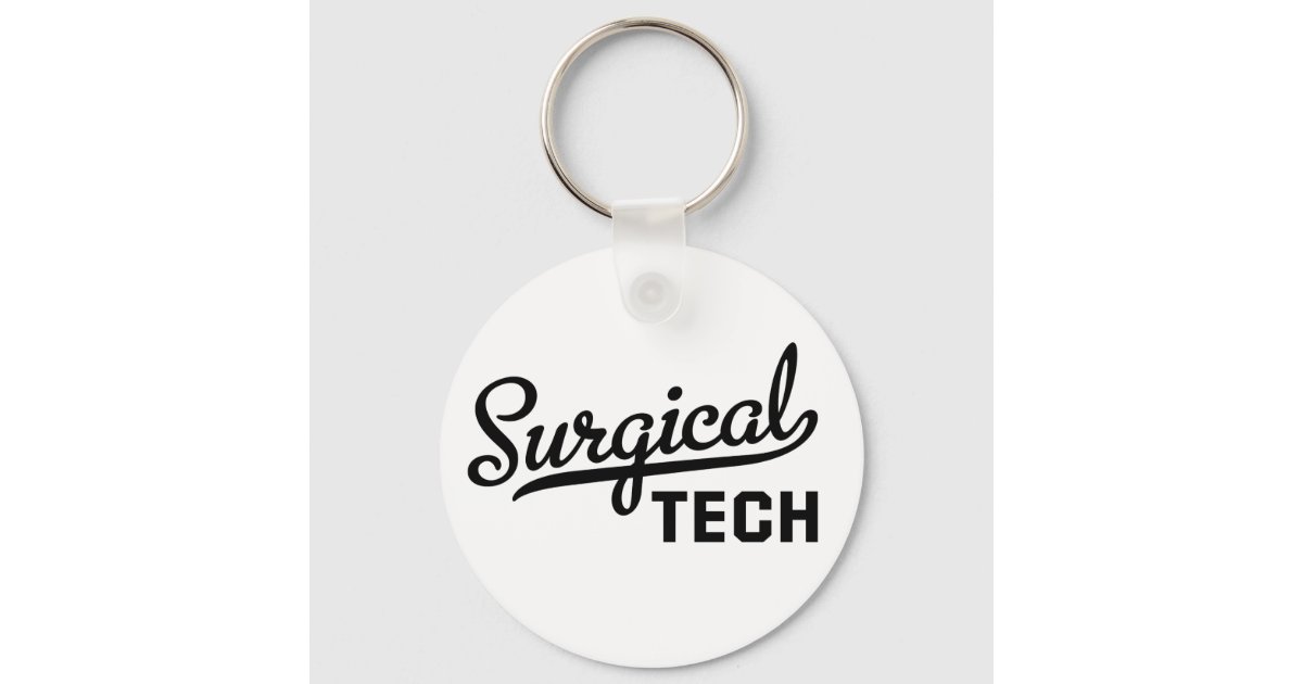 Surgical Tech Keychain Zazzle