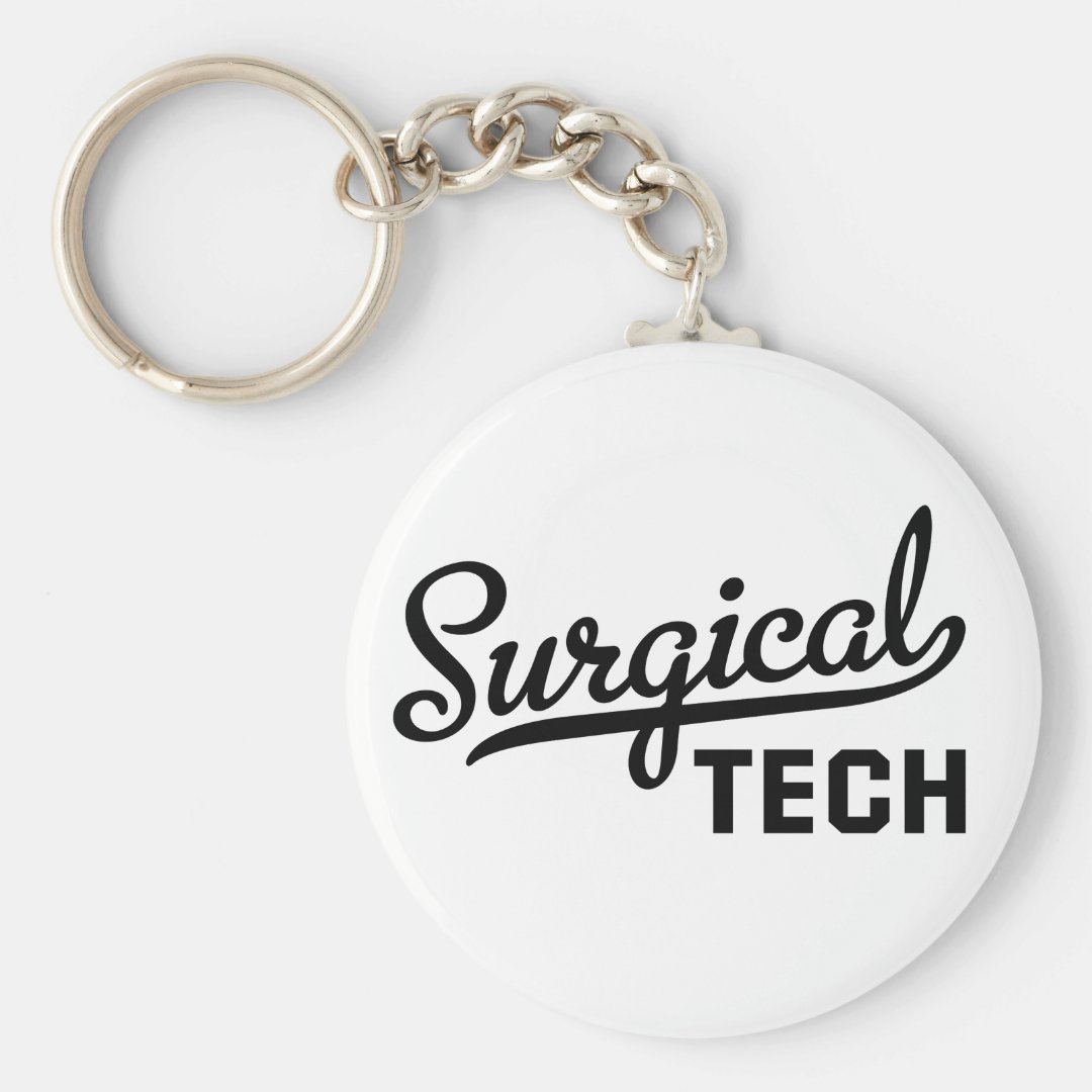 Surgical Tech Keychain Zazzle