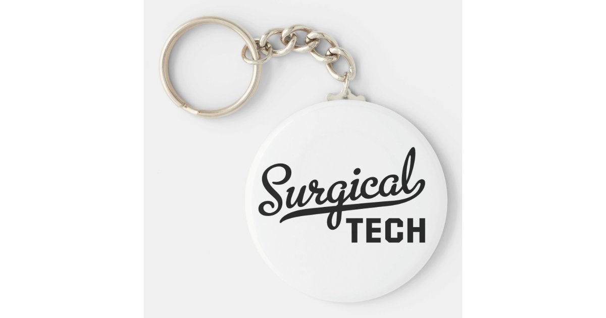 Surgical Tech Keychain Zazzle