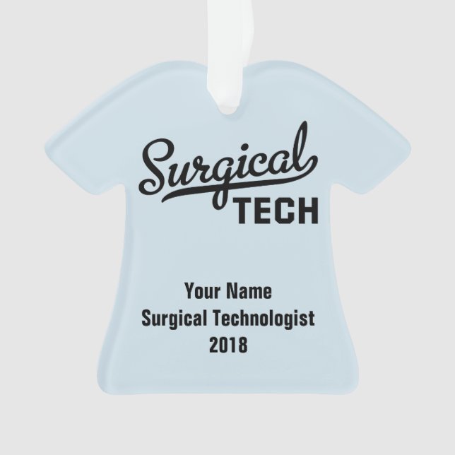 Surgical Tech Ornament (Front)