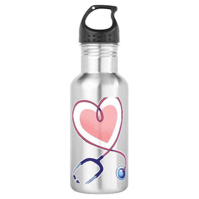 Surgical Tech Stainless Steel Water Bottle (Front)