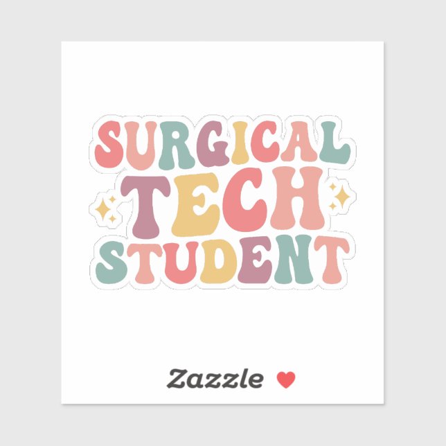 Surgical Tech Student  Sticker (Sheet)
