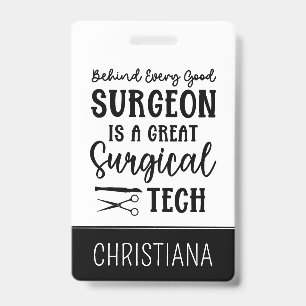 Surgical Tech   Surgical Technologist Appreciation Badge