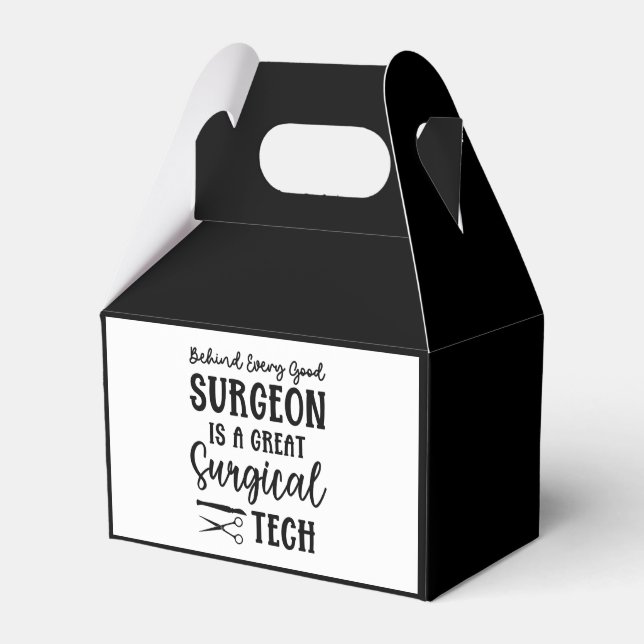 Surgical Tech | Surgical Technologist Appreciation Favor Boxes (Front Side)