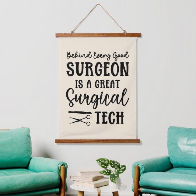 Surgical Tech | Surgical Technologist Appreciation Hanging Tapestry (Living Room)
