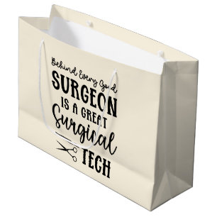 Surgical Tech Surgical Technologist Appreciation Large Gift Bag