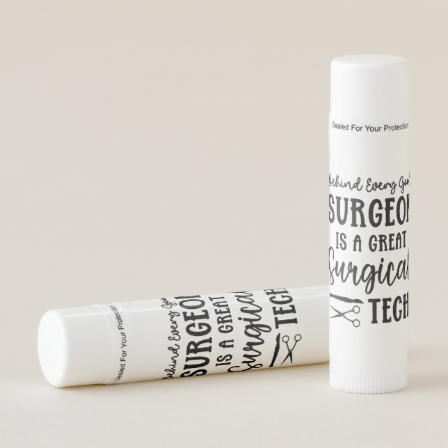 Surgical Tech | Surgical Technologist Appreciation Lip Balm (Front)