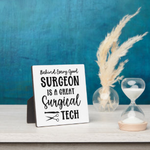 Surgical Tech Surgical Technologist Appreciation Plaque