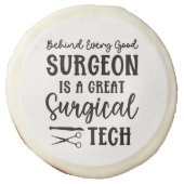Surgical Tech | Surgical Technologist Appreciation Sugar Cookie (Front)