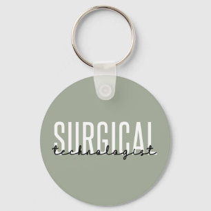 Surgical Technologist Med Surg Tech Surgery Tech Keychain