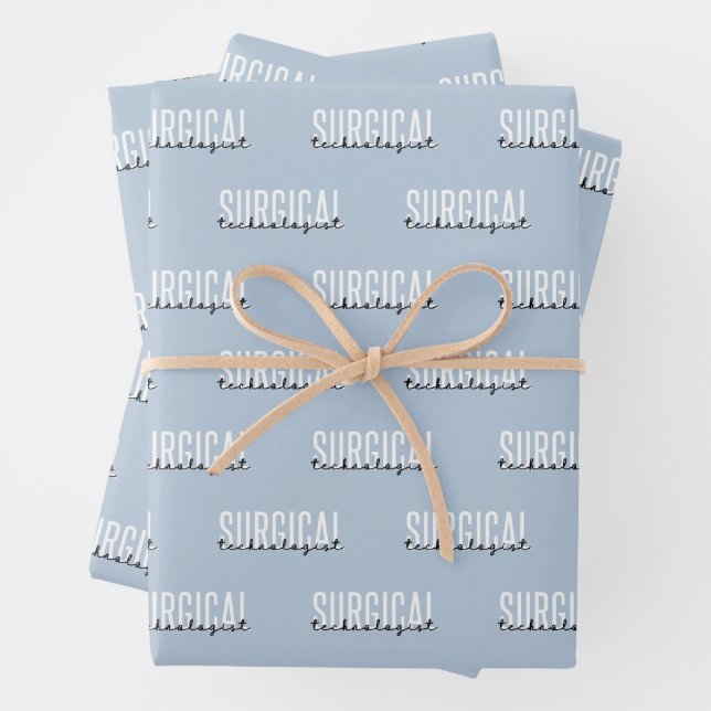 Surgical Technologist Med Surg Tech  Wrapping Paper Sheets (In situ)
