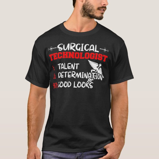 Surgical Technologist Mentors Scrub Tech T-Shirt (Front)