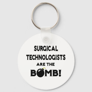 Surgical Technologists Are The Bomb! Keychain