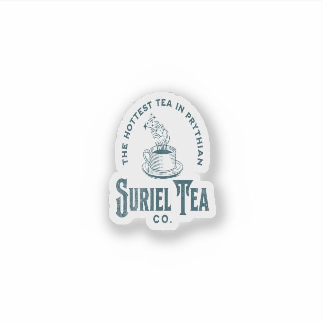 Suriel Tea Inspired ACOTAR Sticker (Front)