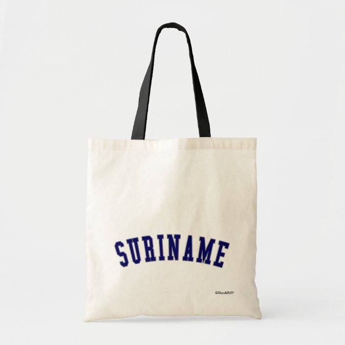 Suriname Canvas Bag