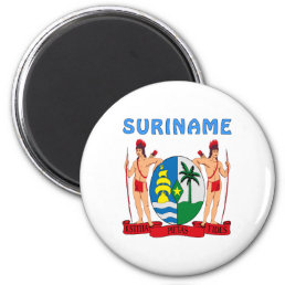 Suriname Coat Of Arms Magnet