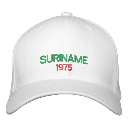Suriname Embroidered Hat