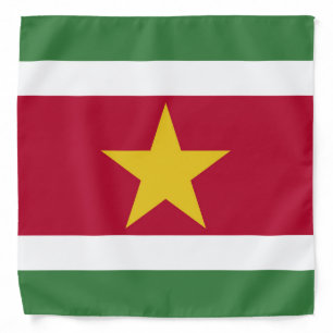 Suriname flag bandana