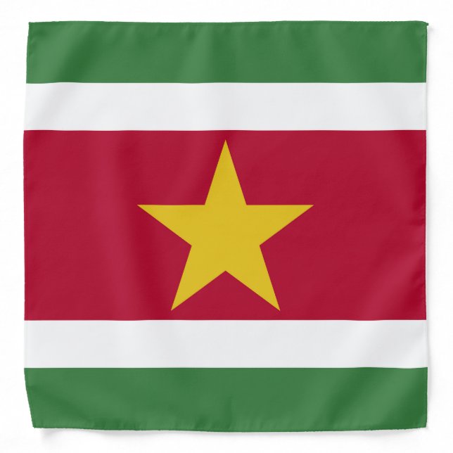 Suriname flag bandana (Front)