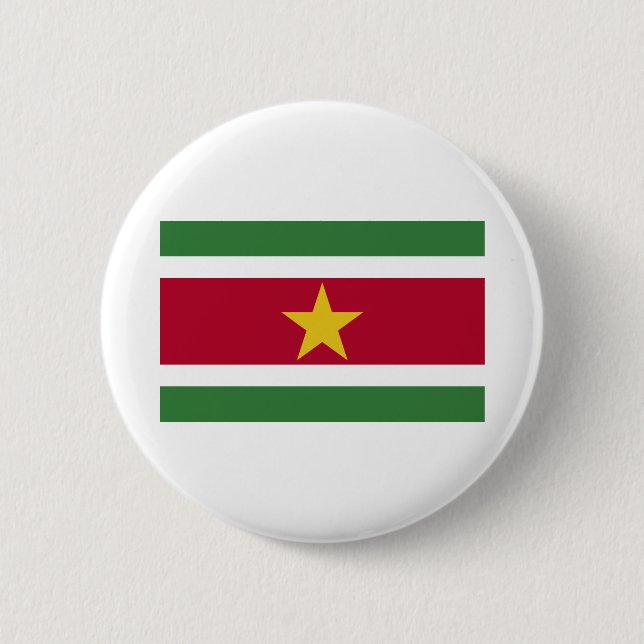 Suriname Flag Button (Front)