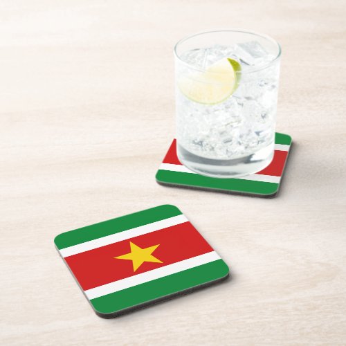 Suriname Flag Coaster