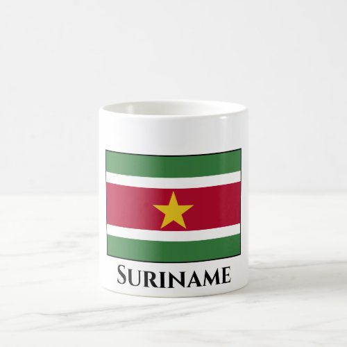 Suriname Flag Coffee Mug