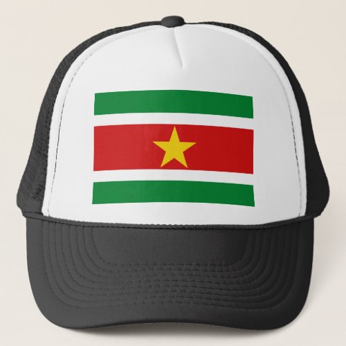 Suriname Flag Hat