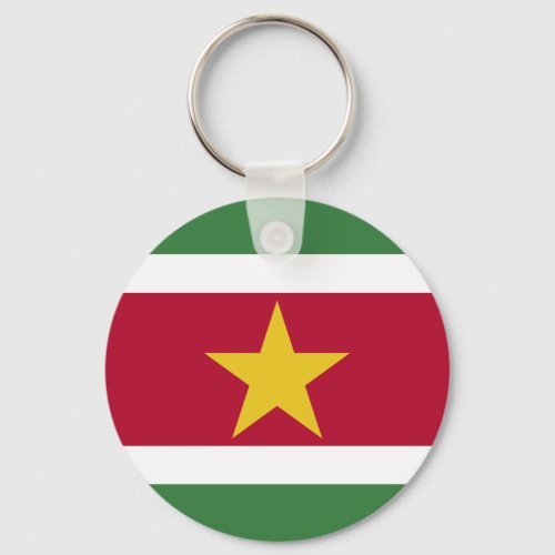 Suriname Flag Keychain