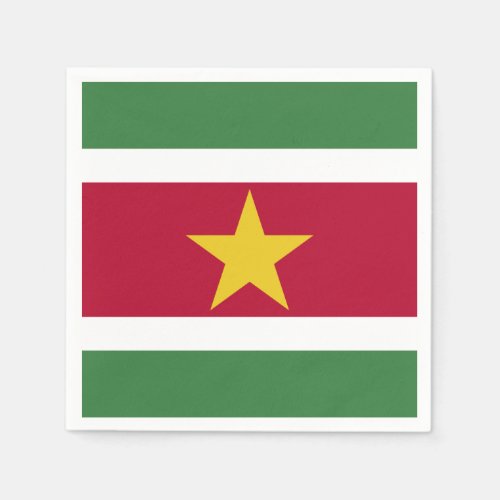 Suriname Flag Napkins