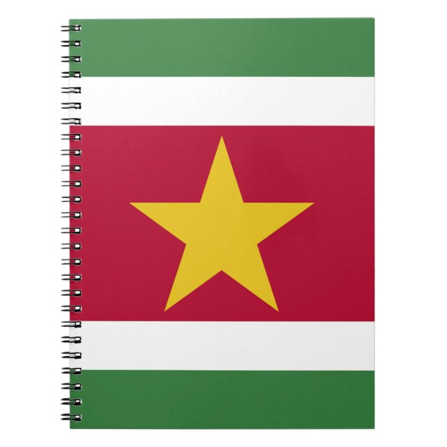 Suriname flag notebook (Front)