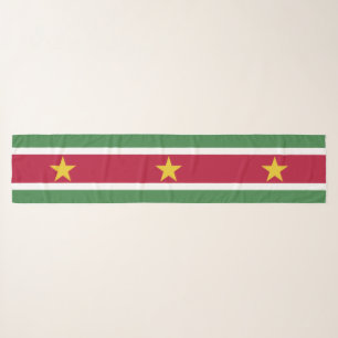 Suriname Flag Scarf