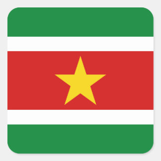 Suriname Flag Sticker