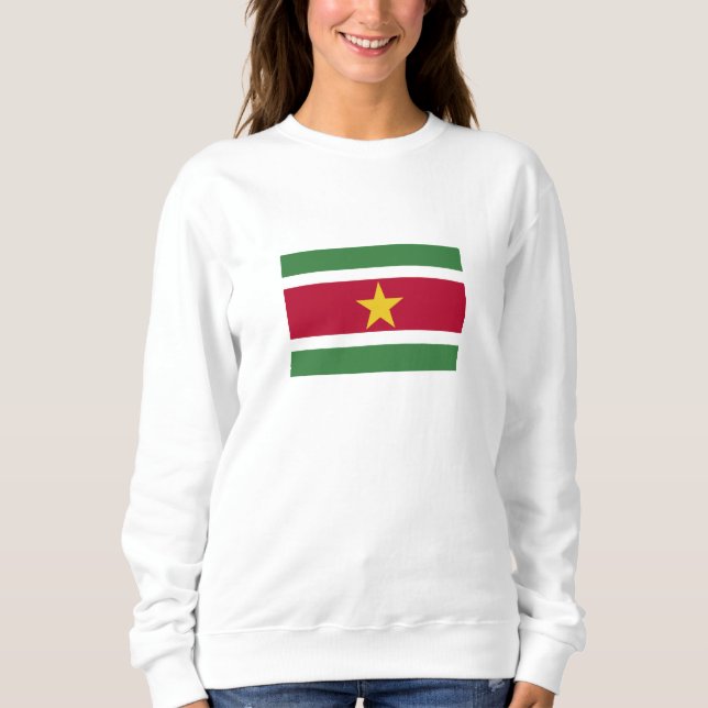 Suriname Flag Sweatshirt (Front)